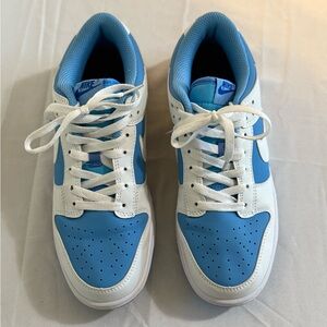 Nike Sky Blue and White Athletic Shoes